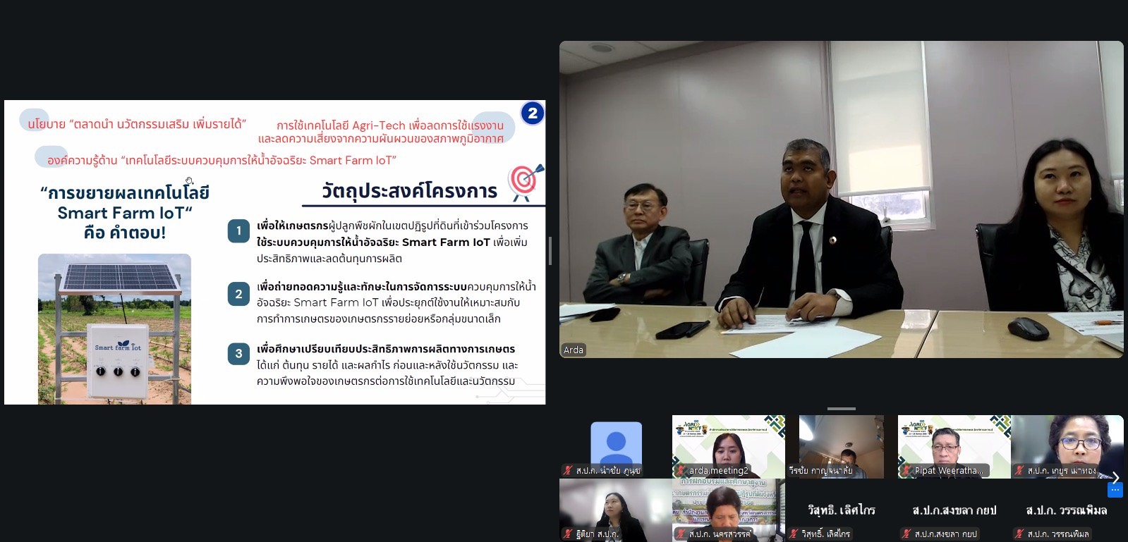 title - ผอ.สวผ. นำทีม นำเสนอข้อเสนอโครงการวิจัยขยายผลนวัตกรรม (RU: Research Utilization) เพื่อขอทุน สวก.